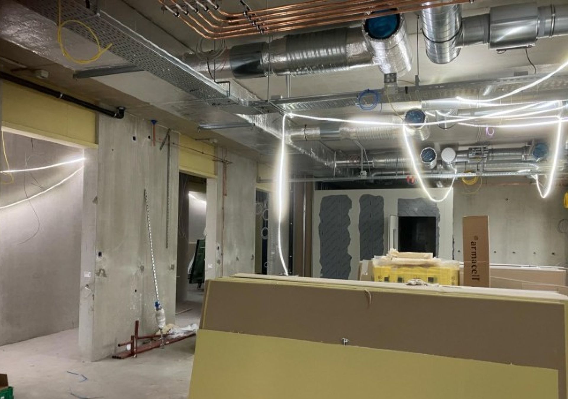 Deltares laboratorium bouwfase